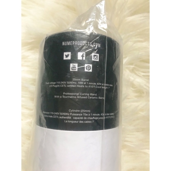 Nume 25mm Classic Curling Wand - Picture 4 of 7